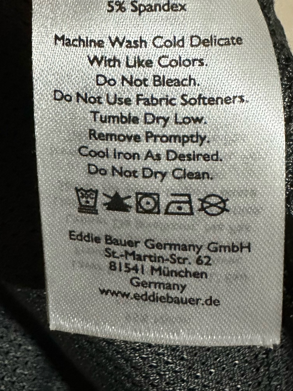 Eddie Bauer Black Women's Rainer Capri Mid-Rise Performance Stretch-NWT - Picture 9 of 9